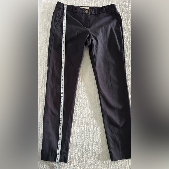 Michael Kors Navy Dress pants with Gold Logo‎ - Picture 5 of 8